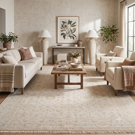 Amer Ainsley AIN-2 Light Blue area rug - lifestyle view