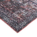 Amer Alaska ALA-1 Beige / Red area rug - corner view