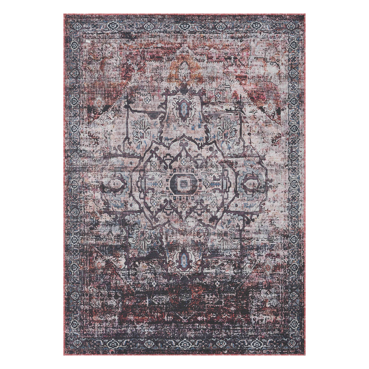 Amer Alaska ALA-1 Beige / Red area rug - product view