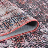 Amer Alaska ALA-1 Beige / Red area rug - rolled view