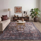 Amer Alaska ALA-1 Beige / Red area rug - lifestyle view