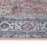 Amer Alaska ALA-4 Terra / Gray area rug - profile view