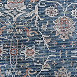 Amer Alaska ALA-5 Blue / Green area rug - color swatch view