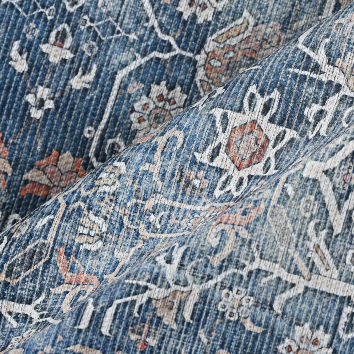 Amer Alaska ALA-5 Blue / Green area rug - color swatch view