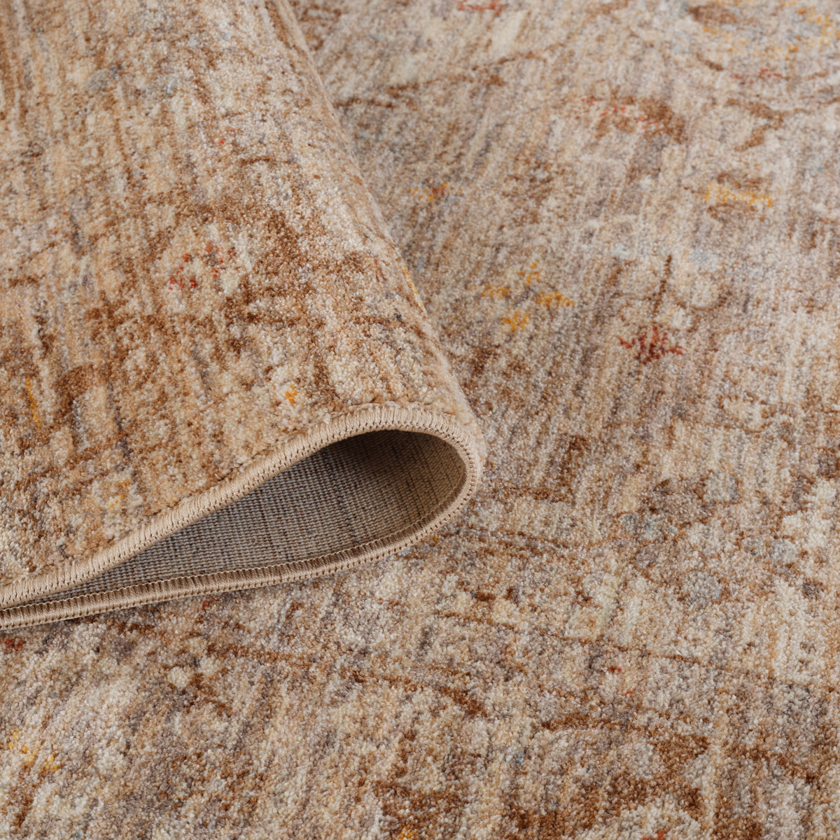 Amer Albany ALB-3 Beige area rug - rolled view