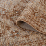 Amer Albany ALB-4 Sand area rug - rolled view