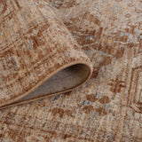 Amer Albany ALB-4 Sand area rug - rolled view