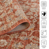 Amer Albany ALB-5 Pink area rug - infographic view