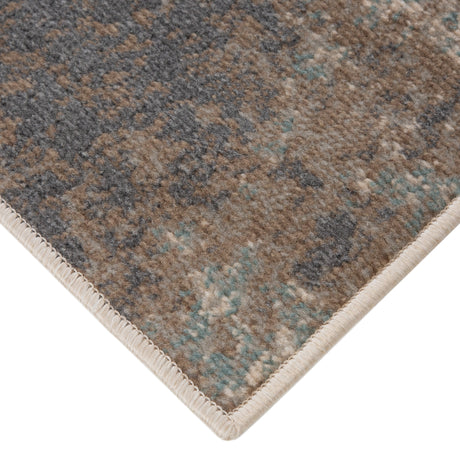Amer Alpine ALP-1 Gray area rug - corner view
