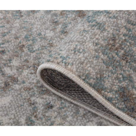 Amer Alpine ALP-1 Gray area rug - rolled view