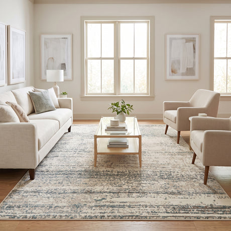 Amer Alpine ALP-10 Ivory area rug - lifestyle view