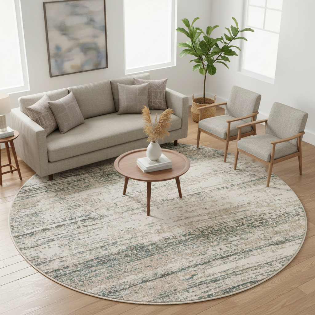 Amer Alpine ALP-10 Ivory area rug - lifestyle view