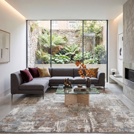 Amer Alpine ALP-2 Light Brown area rug - lifestyle view