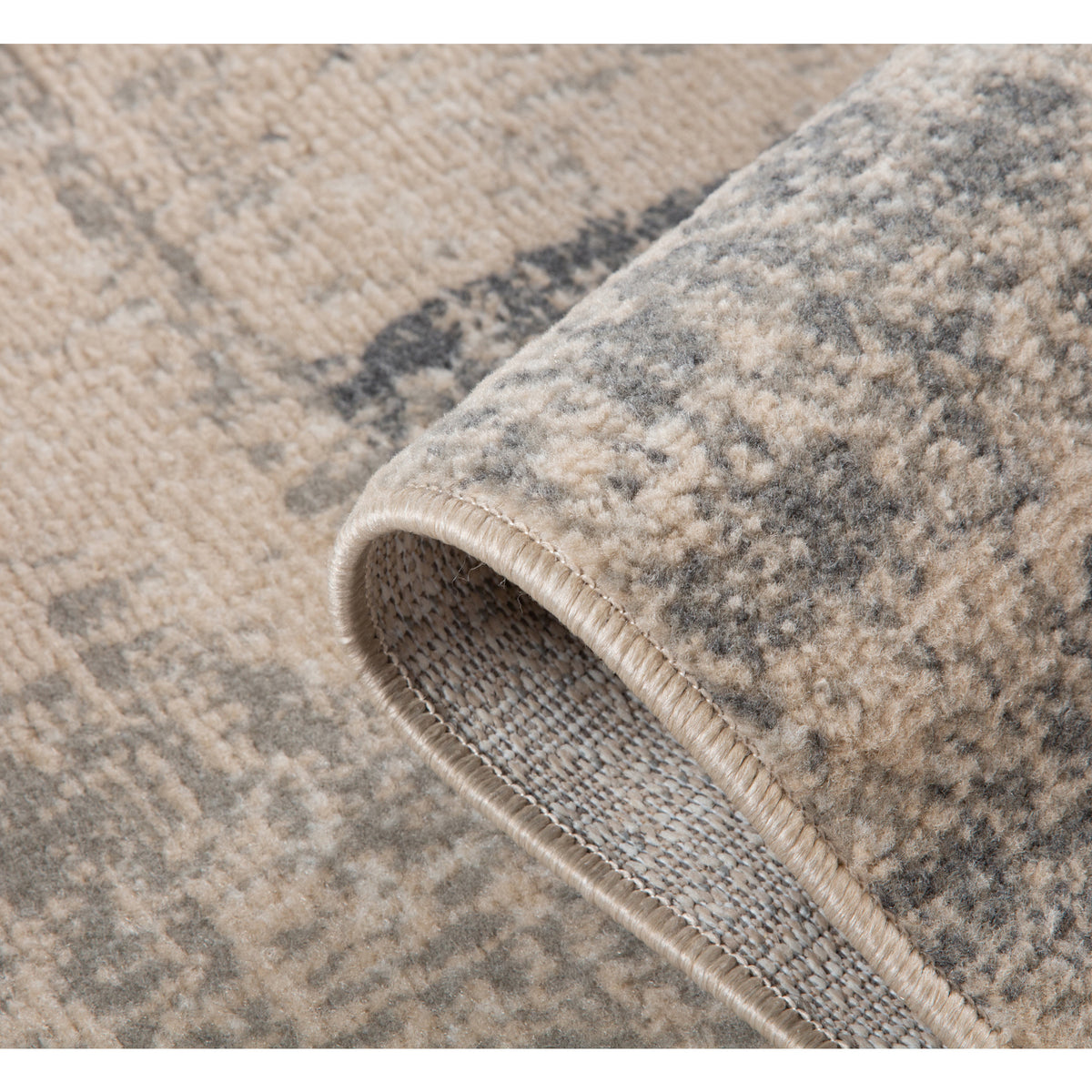 Amer Alpine ALP-3 Light Blue area rug - rolled view