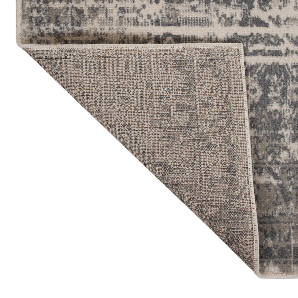 Amer Alpine ALP-4 Medium Gray area rug - back view