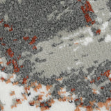 Amer Alpine ALP-5 Rust area rug - close-up view