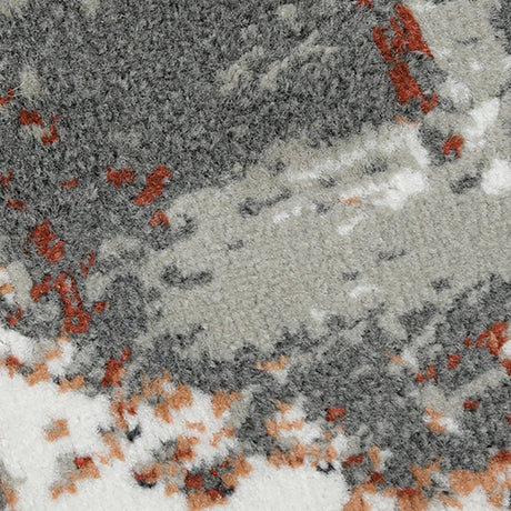 Amer Alpine ALP-5 Rust area rug - close-up view
