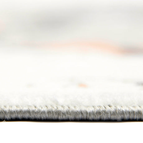 Amer Alpine ALP-5 Rust area rug - profile view