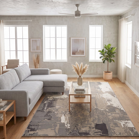 Amer Alpine ALP-6 Ivory area rug - lifestyle view