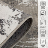 Amer Alpine ALP-6 Ivory area rug - infographic view