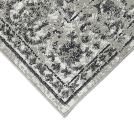 Amer Alpine ALP-7 Dark Gray area rug - corner view