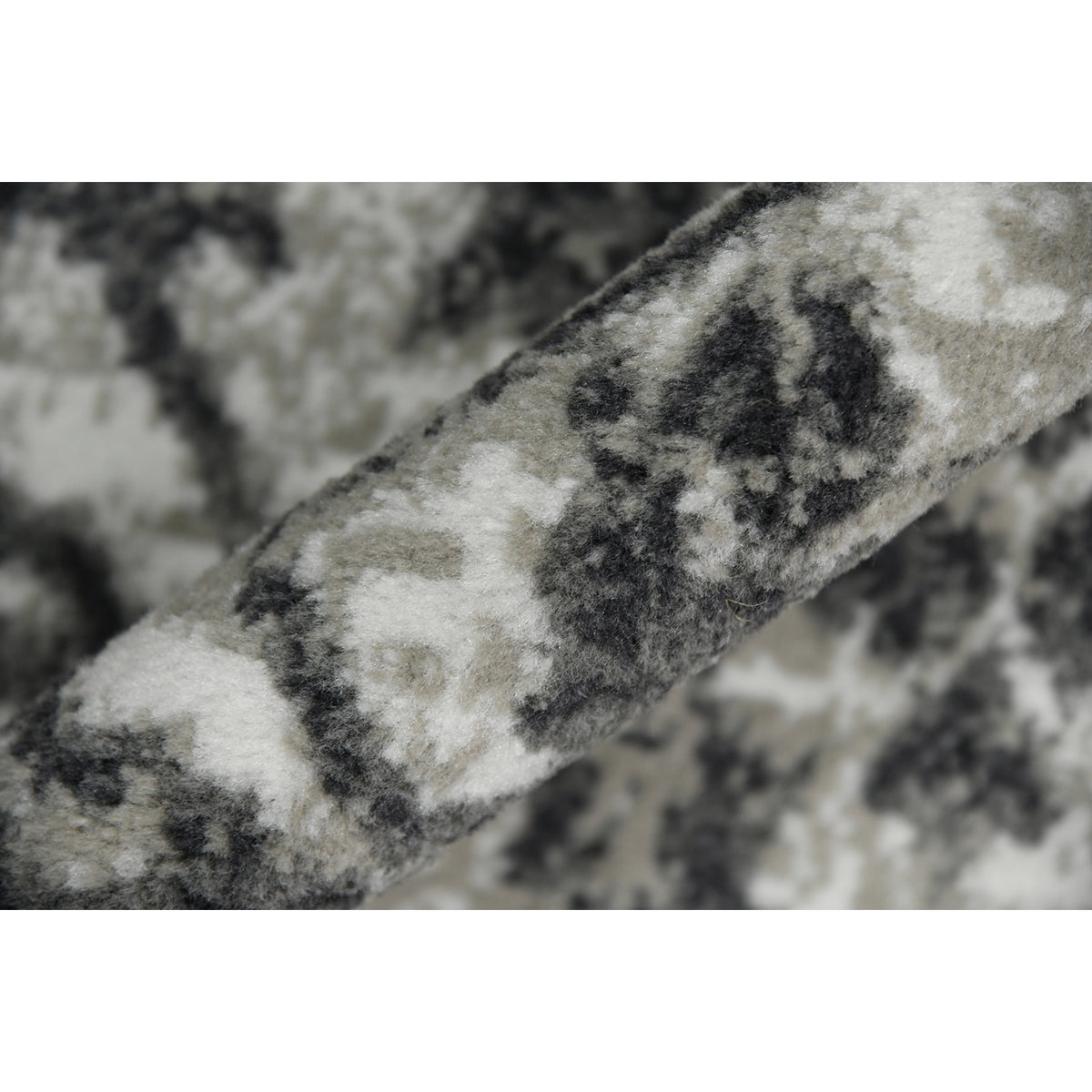 Amer Alpine ALP-7 Dark Gray area rug - color swatch view