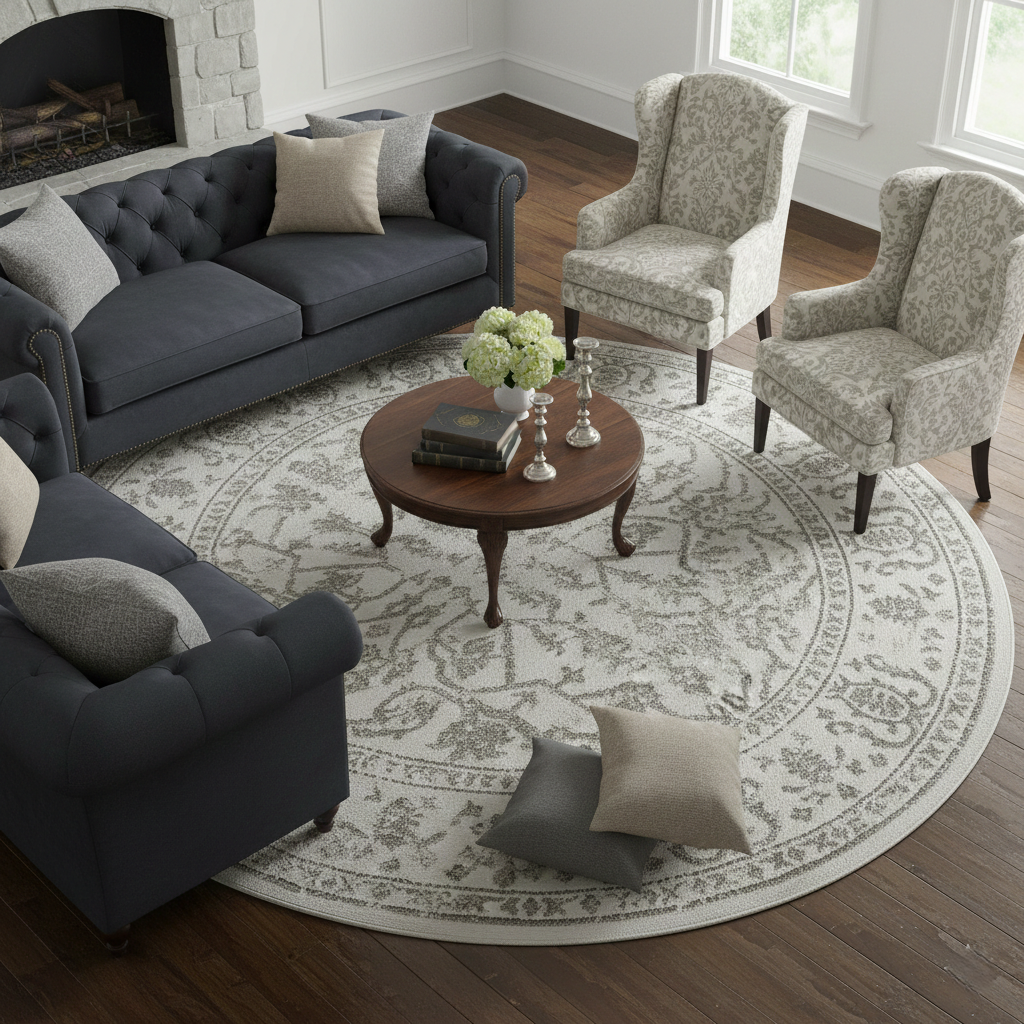 Amer Alpine ALP-8 Light Gray area rug - lifestyle view