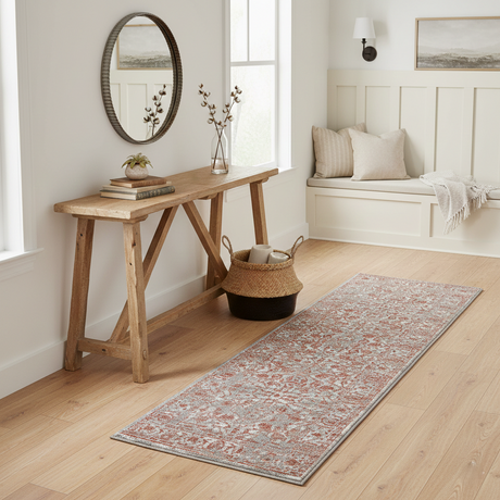 Amer Alpine ALP-9 Gray / Orange area rug - lifestyle view