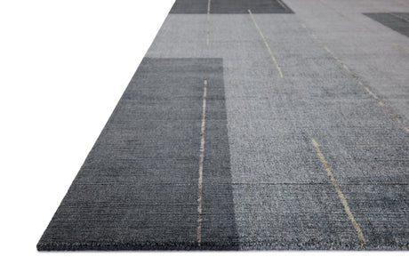 Loloi Alistair ALS-01 Contemporary Hand Loomed Slate, Natural Rug