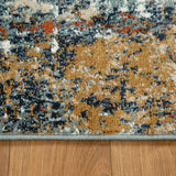 Amer Allure ALU-14 Ivory Rust area rug - profile view
