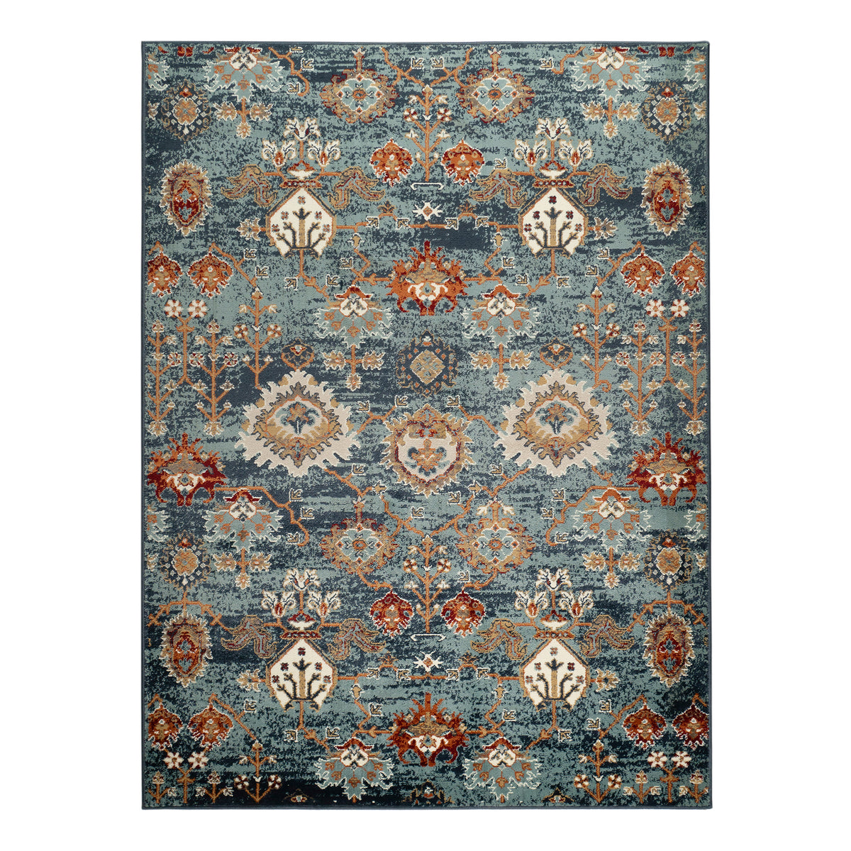 Amer Allure ALU-10 Teal Blue area rug - product view