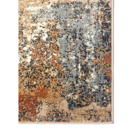 Amer Allure ALU-11 Beige / Rust area rug - corner view