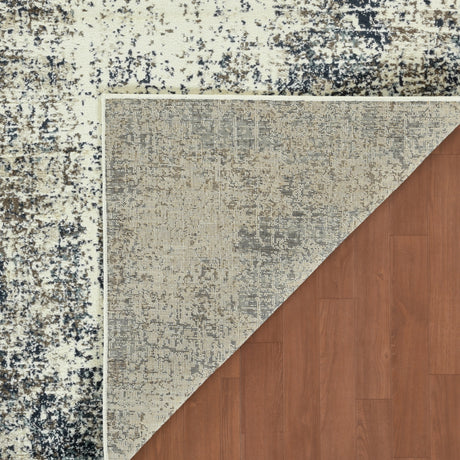 Amer Allure ALU-12 Gray Blue area rug - back view