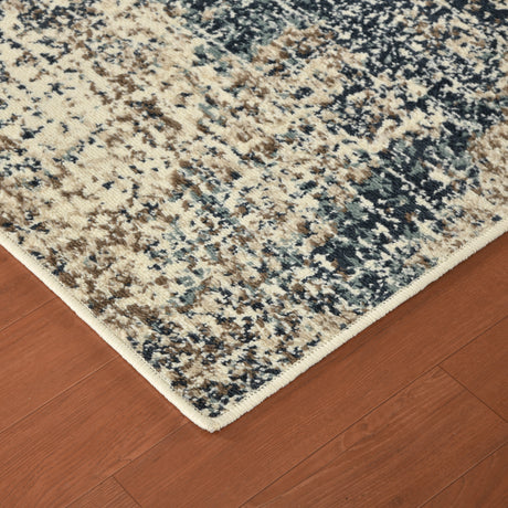 Amer Allure ALU-12 Gray Blue area rug - corner view