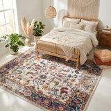 Amer Alexandria ALX-84 Ivory / Gold area rug - lifestyle view
