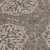 Amer Alexandria ALX-11 Walnut area rug - close-up view