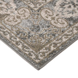 Amer Alexandria ALX-11 Walnut area rug - corner view