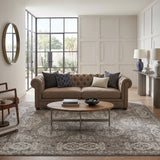 Amer Alexandria ALX-11 Walnut area rug - lifestyle view