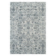Amer Alexandria Classic Floral Power-Loom Light Blue Area Rug