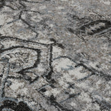 Amer Alexandria ALX-49 Ivory / Gray area rug - close-up view
