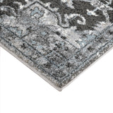 Amer Alexandria ALX-49 Ivory / Gray area rug - corner view