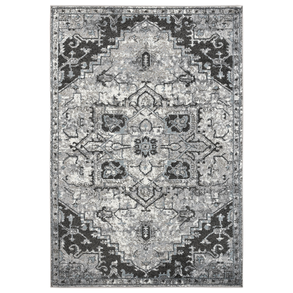 Amer Alexandria ALX-49 Ivory / Gray area rug - product view