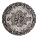 Amer Alexandria ALX-51 Ivory / Stone Gray area rug - product view