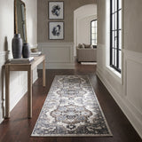 Amer Alexandria ALX-51 Ivory / Stone Gray area rug - lifestyle view
