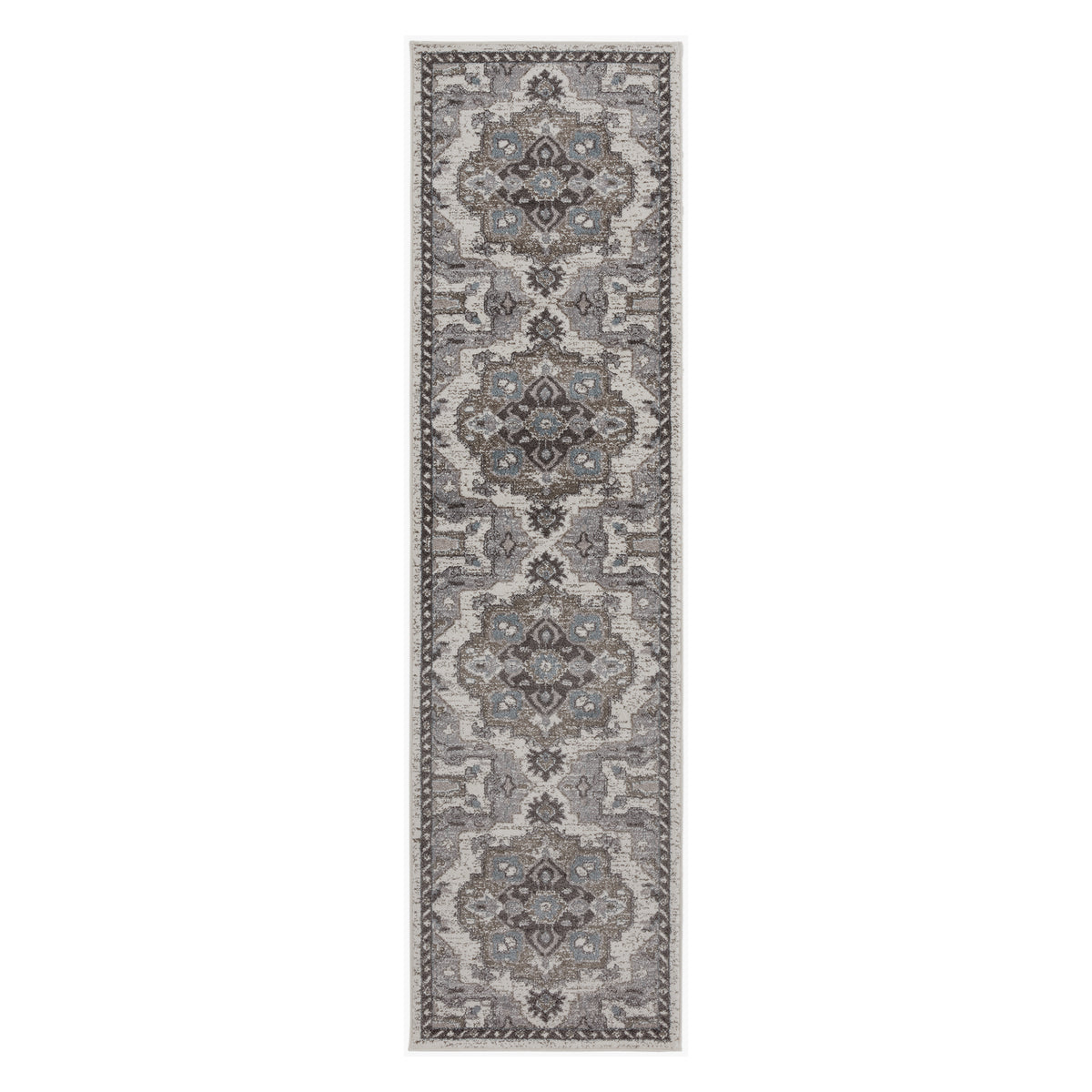 Amer Alexandria ALX-51 Ivory / Stone Gray area rug - product view