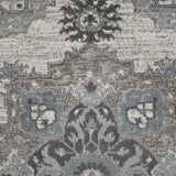Amer Alexandria ALX-51 Ivory / Stone Gray area rug - color swatch view