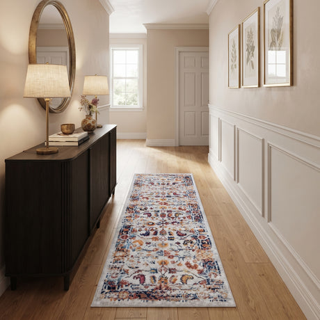 Amer Alexandria ALX-84 Ivory / Gold area rug - lifestyle view