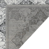 Amer Alexandria ALX-89 Dark Gray area rug - back view