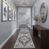 Amer Alexandria ALX-89 Dark Gray area rug - lifestyle view