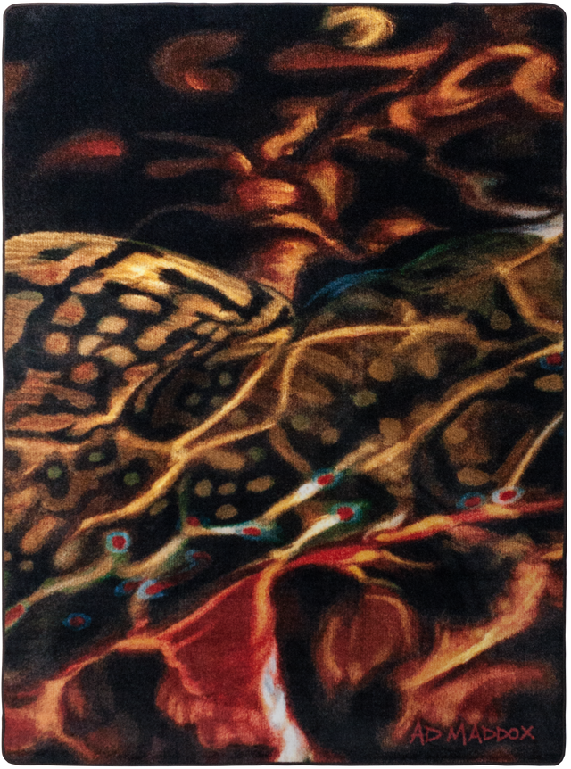 American Dakota AD Maddox Guise of a Brook Paint Rug
